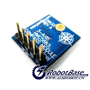 Arduino傳感器 HMC5883L 數(shù)字電子羅盤(pán) 智能小車(chē) 機(jī)器人配件