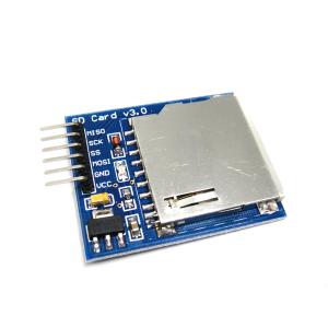 Arduino SD卡讀寫存儲模塊 SD Card v2.0 電子積木 機器人存儲卡