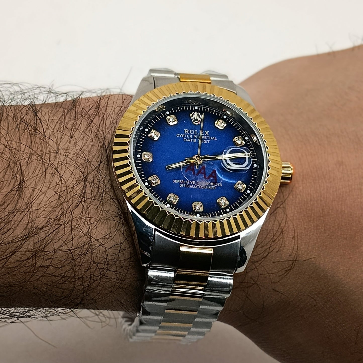 R-X Crown – Two Tone Classic Watch For Men