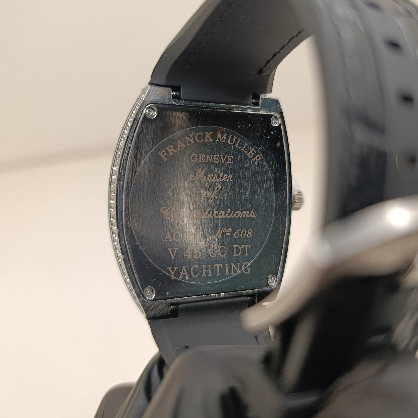 F-M Platinum Diamond Watch For Men